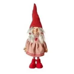 DACORE Troldenisse h50 cm pige - rød - 