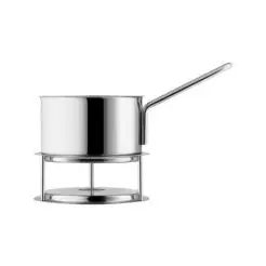 EVA TRIO Saucevarmer sæt rustfrit stål 1,1 liter - 