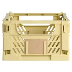 DAY Opbevaringskasse foldbar 33x24,5x15 cm yellow sand - 