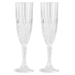 DAY Champagne 25 cl 2 stk klar plast - 