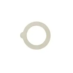 Gummiring til henkogningsglas 5 stk - hvid - 