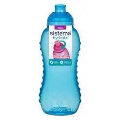 SISTEMA Drikkedunk 330 ml twist 'n' sip - blå - 