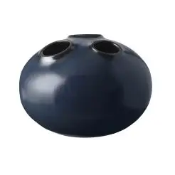 KNABSRUP Trio vase H11 cm - blå - 