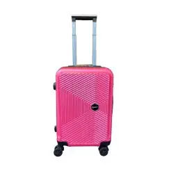 Kuffert hård lille - pink - 