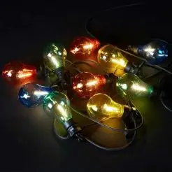 DACORE Party lyskæde 10 pærer supplement - farve - 