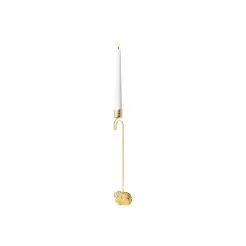 GEORG JENSEN Lysholder mus 2023 - forgyldt - 