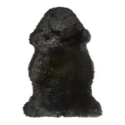 DACORE Lammeskind new zealand 85 x 55 cm - sort - 