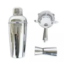 DACORE Cocktailsæt 3 dele - stål - 