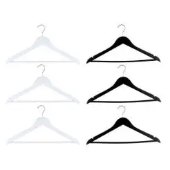 ALPINA Træbøjler 3 stk - ass farver - 