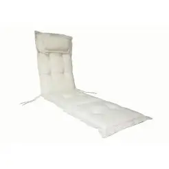 Lux hynde m/nakkepude til dækstol – natur - 