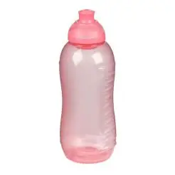 SISTEMA Drikkedunk 330 ml twist 'n' sip - støvet pink - 