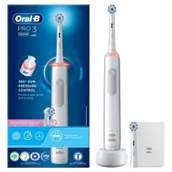 ORAL-B Tandbørste pro 3 - 3000 hvid - 