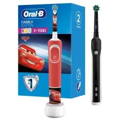 ORAL-B Tandbørste pro700  family edition - cars / sort - 