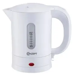 Rejseelkedel 0,5 liter - hvid - 