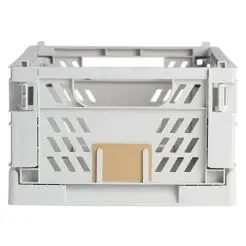 DAY Opbevaringskasse foldbar 50x33x20 cm - light grey - 