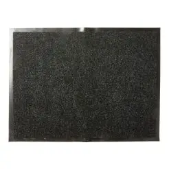 DACORE Dørmåtte skridsikker sort - 80x120 cm - 