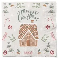 DET GAMLE APOTEK Mundserviet kagehus - 20 stk - 