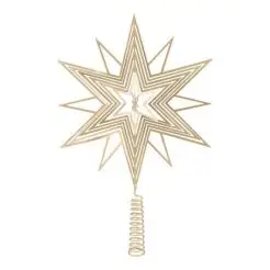 DET GAMLE APOTEK Topstjerne 3D - guld - 