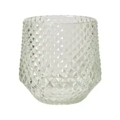 DACORE Lysestage i glas 3 stk - klar - 