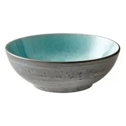 BITZ Salatskål 30 cm  - grå/lyseblå - 