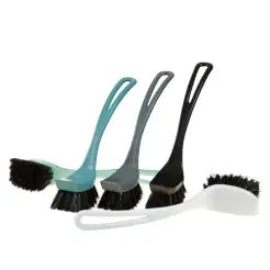 G.FUNDER Opvaskebørste i plast / hår - ass farver - 