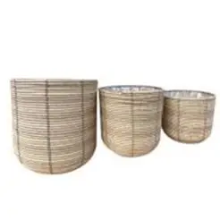 DACORE Kurvesæt 3 stk Ø35/30/25 - natur - 