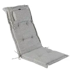 Lux hynde m/nakkepude til positionsstole - sort stribet Forventet på lager igen foråret 2026 - 