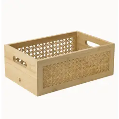 RIG-TIG Bamboo opbevaringskasse 20 x 30 cm - natur - 