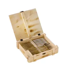 ZWILLING Steak bestik i stål - 12 dele - 