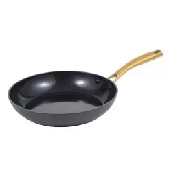 Stegepande med messinghåndtag - 24 cm - 