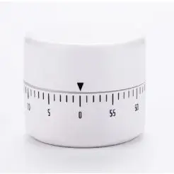 DAILY Minutur mekanisk - hvid - 