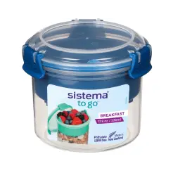 SISTEMA Breakfast to go 530 ml - ocean blue - 