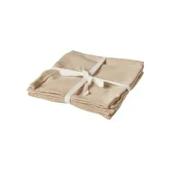 DACORE Mundserviet 40x40 cm 4 stk - hørfarvet - 