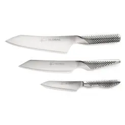 GLOBAL 40 års jubilæums knivsæt 3 dele - G-4, GS-58 & GS-110 - 