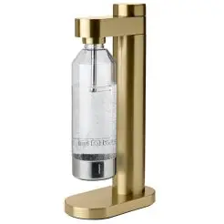 STELTON Brus kulsyremaskine - børstet messing - 