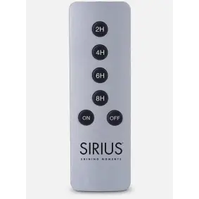 SIRIUS Fjernbetjening - grå - LYS & LYSKÆDER