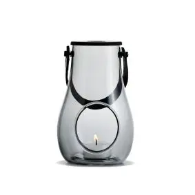 HOLMEGAARD Design with light lanterne H16,5 cm - smoke - ØVRIGE