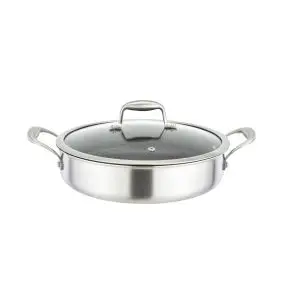 Hybrid sautergryde stål m/keramisk belægning - 28 cm - WOK & SAUTEPANDER