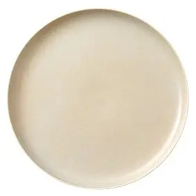 STUDIO ROUND North middagstallerken 27 cm - mat hvid/blank blå - TALLERKNER