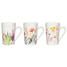 4LIVING Krus med blomster ass. design - 1 stk - KOPPER & KRUS