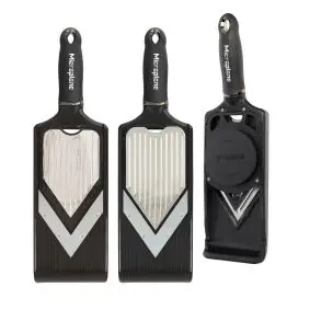 MICROPLANE Mandolinjern v-skær pure-cut - SNITTE / RIVEJERN