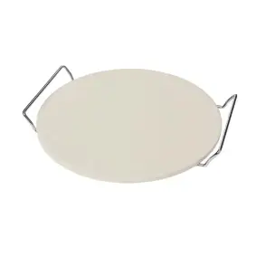 BBQ Pizzasten med holder - Ø33 cm - DIVERSE