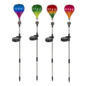 Solar luftballon med spyd - 70 cm - HAVELAMPER