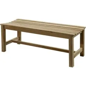 TEAK Vaskebænk / havebænk 90 cm - HAVEBÆNKE