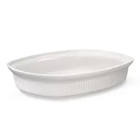 KÄHLER Hammershøi ovnfast fad 39x29,5 cm - hvid - SKÅLE