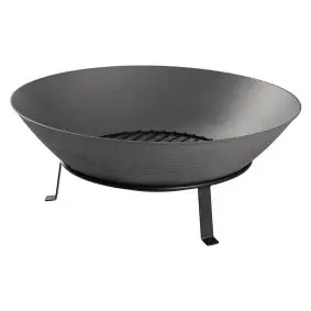 DAN GRILL Bålfad med rist - antracit - HAVEARTIKLER
