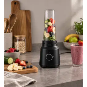Smoothie blender 320 watt - sort - BLENDERE / STAVBLENDERE