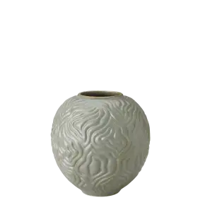 KNABSTRUP Solum vase H15 cm - sage - VASER