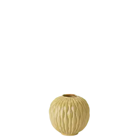 KNABSTRUP Solum vase H8,5 cm - ochre - VASER