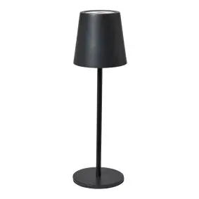 DACORE Bordlampe genopladelig med touch - sort - BORDLAMPER